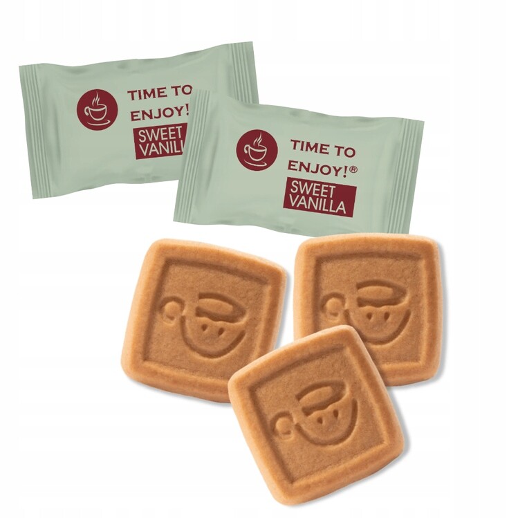 Belgické vanilkové sušenky Piazza Tte x 400 ks