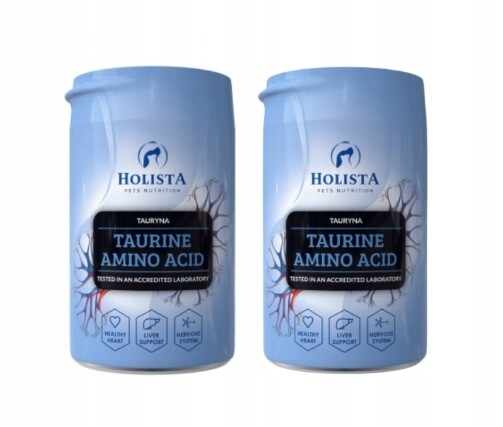 Holista Taurin 2x250 g Set Doplňky pro psa a kočku
