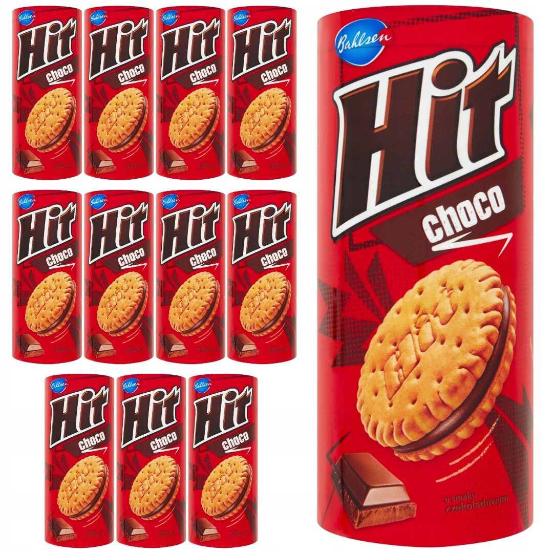 Sušenky s čokoládovou příchutí 134 g x 12 kusů