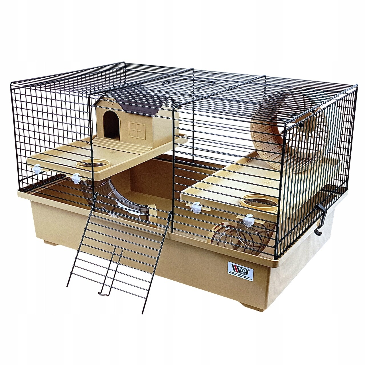 Klátka Pro Křečka Krysa Myši hlodavců myšky patrový palác tunely domeček