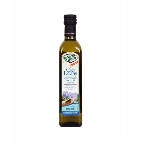 Goccia D'oro Lněný Olej 500 ML