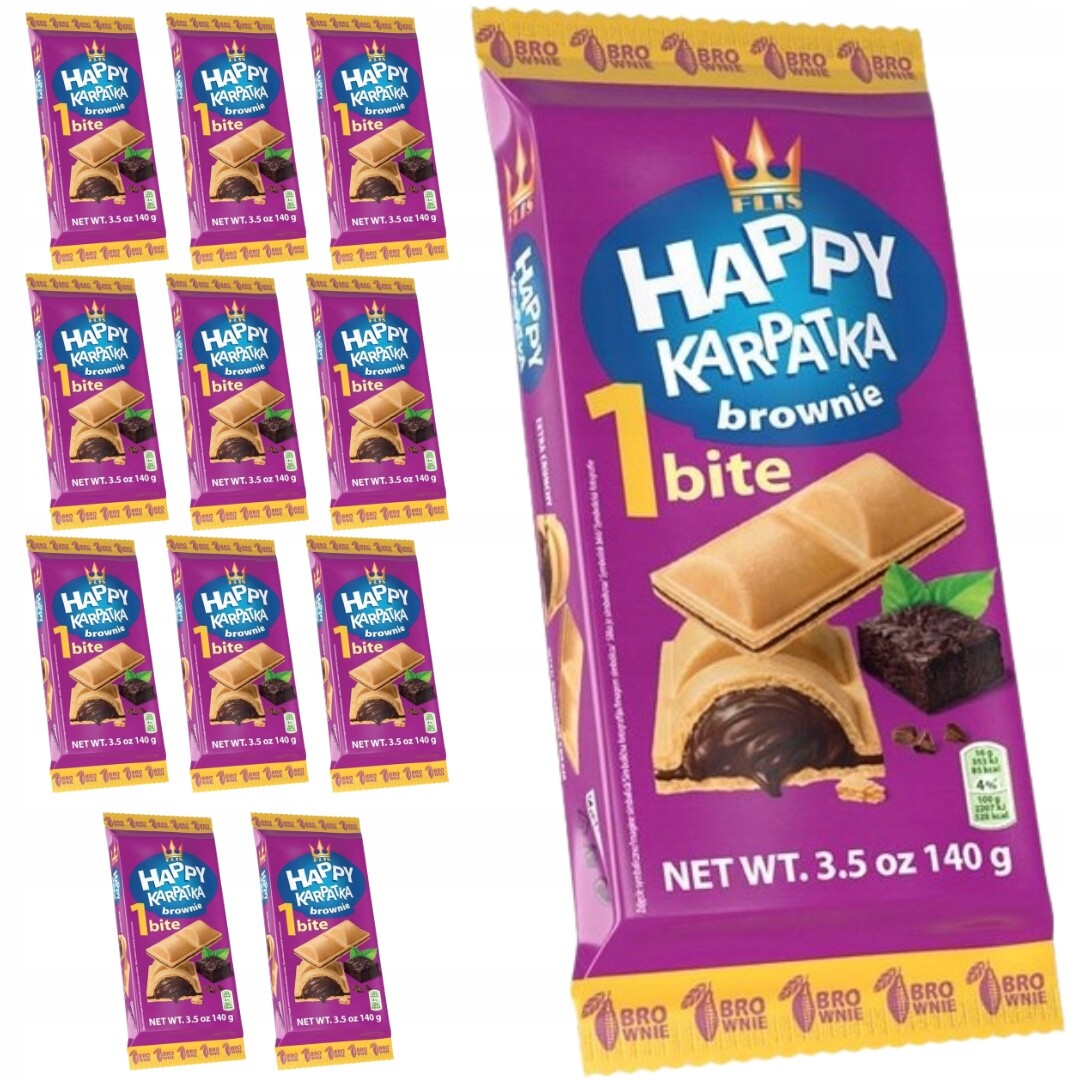 Flis Karpatka Brownie 140 g x 12 kusů