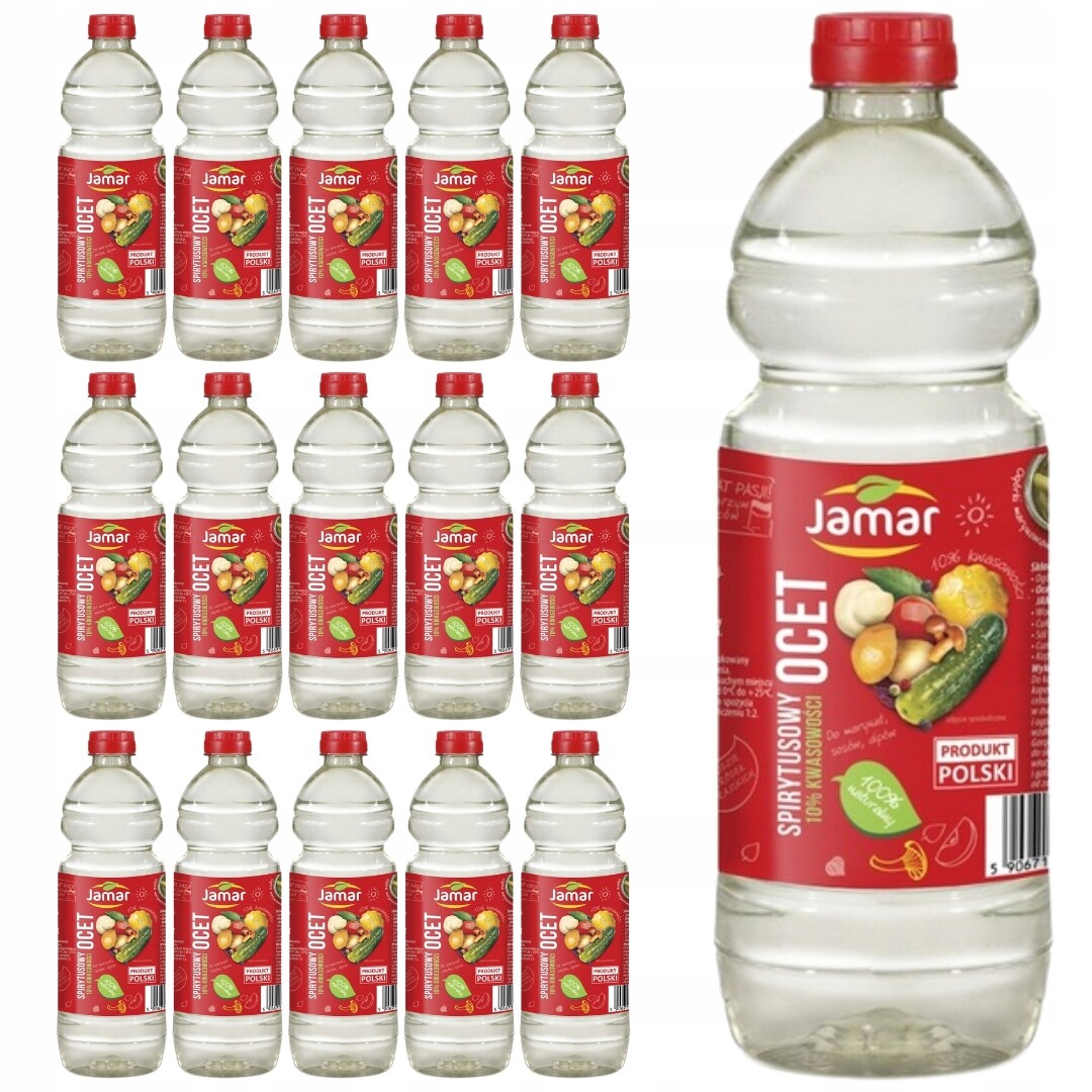 Jamar Fermentovaný lihový ocet 10% kyselosti 500 ml x 15 kusů