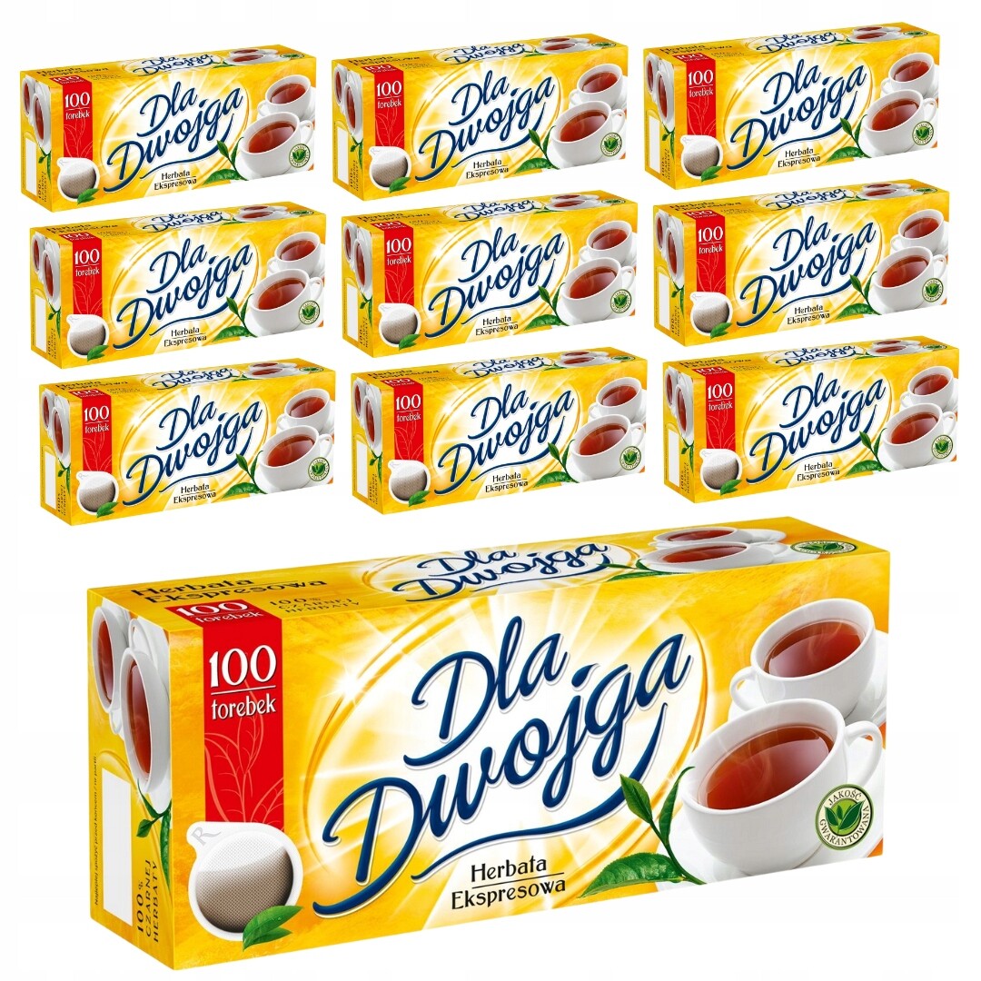 Pro dva Černý instantní čaj 100 t x 10 kusů