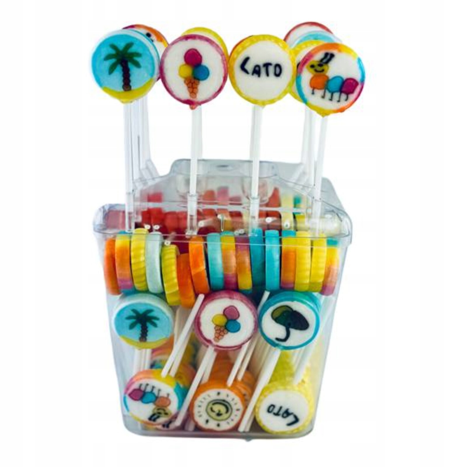 Astra lízátka desénová letní 100 kusů x 10 g