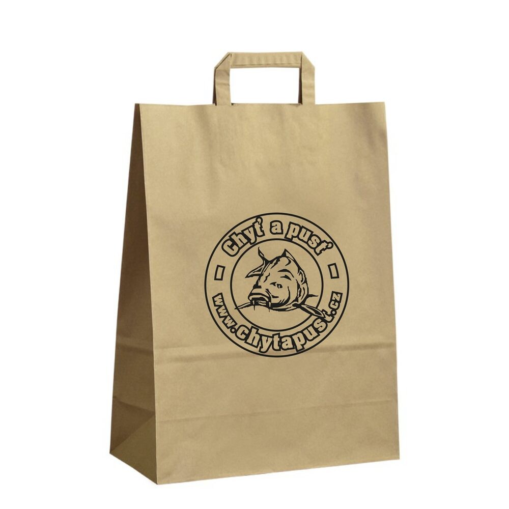 Chyť a pusť Papírová taška velká
