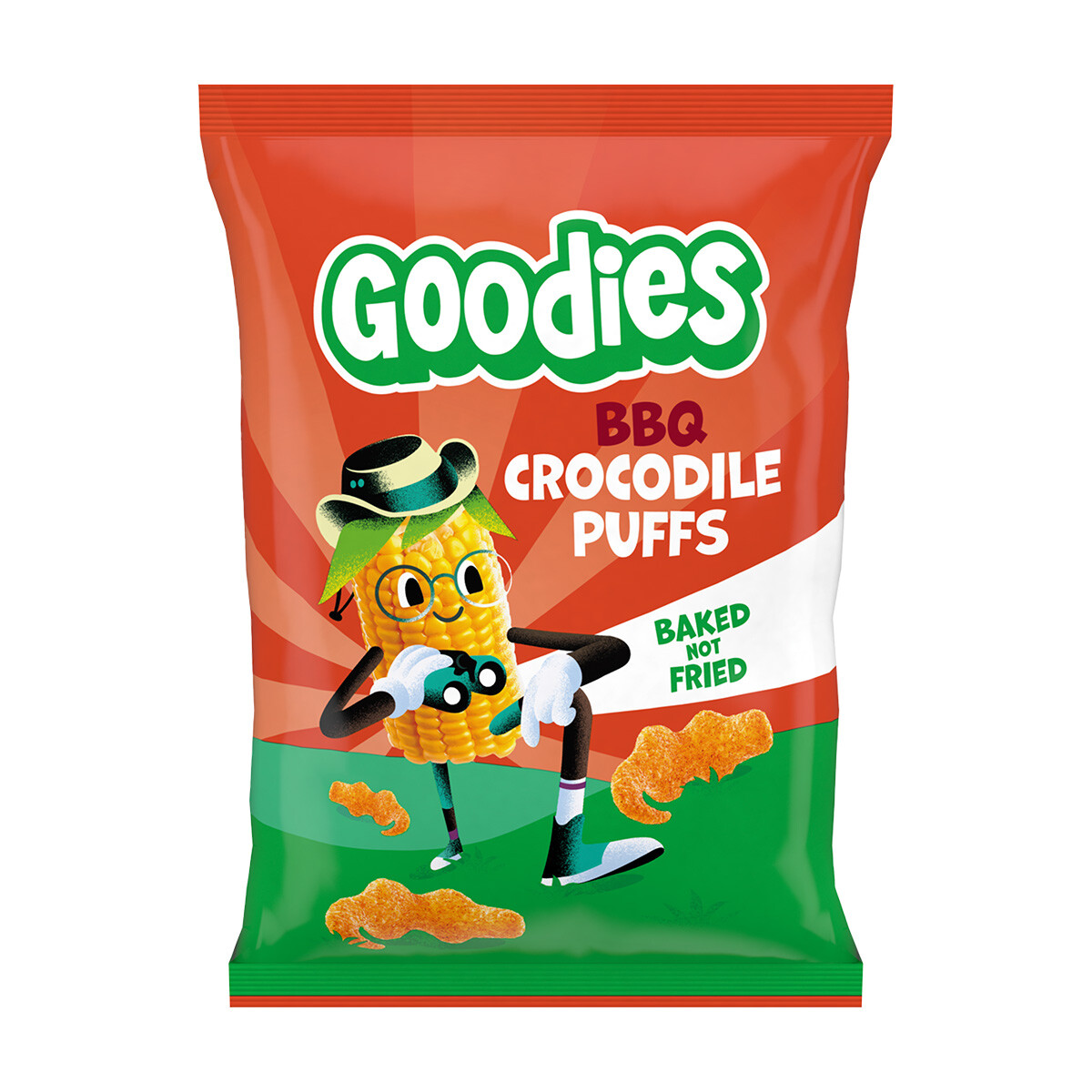 GOODIES křupky BBQ krokodýli 30 g