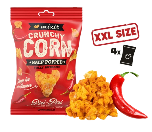 MIXIT Crunchy corn - Peri Peri & Kajenský pepř 175 g