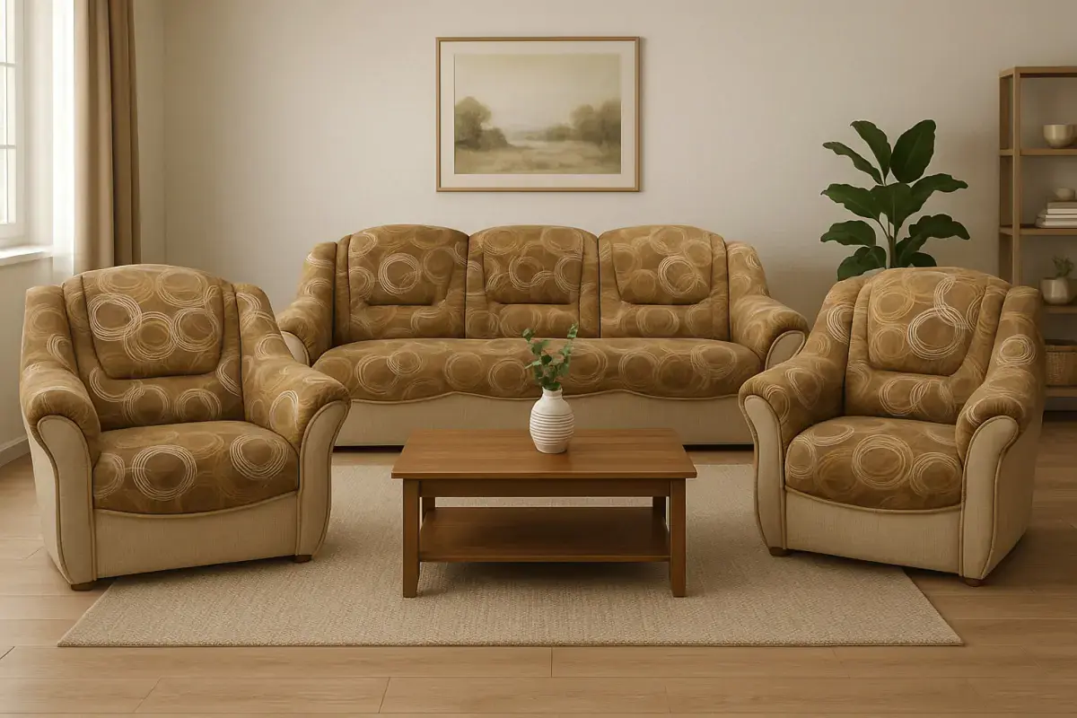 Falco Sedací souprava Bára 3f+1+1 Arlo 5/béžová