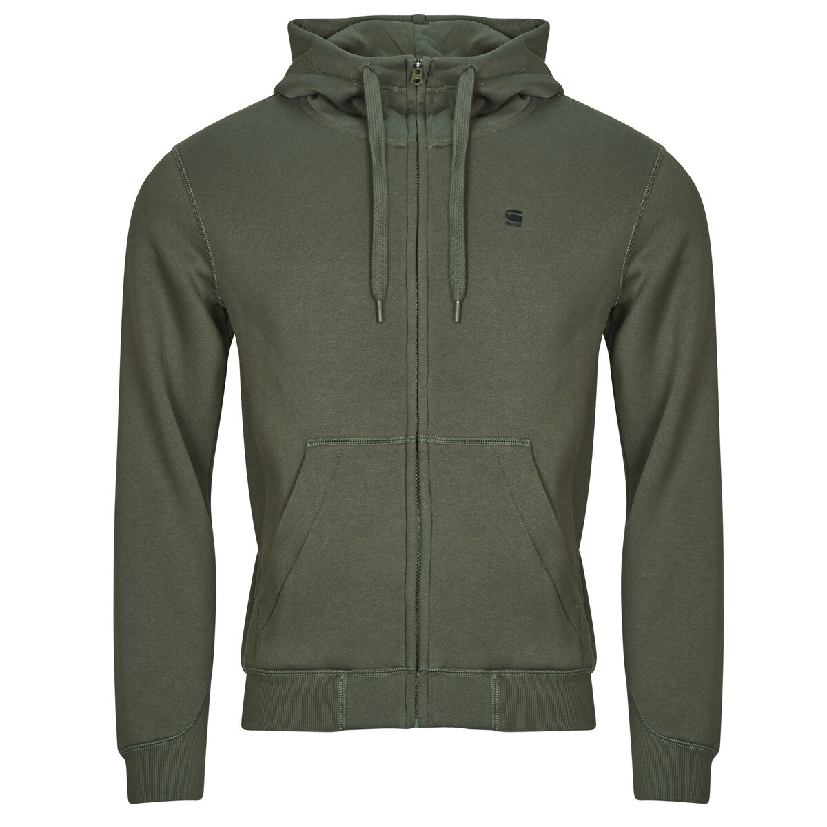 G-Star Raw  PREMIUM CORE HDD ZIP SW LS  Šedá