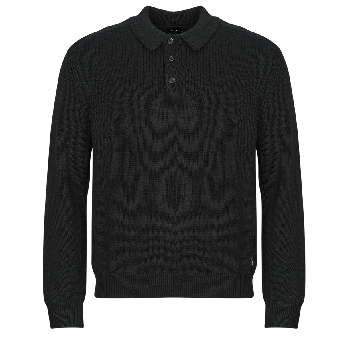 Armani Exchange  KNIT POLO  Černá