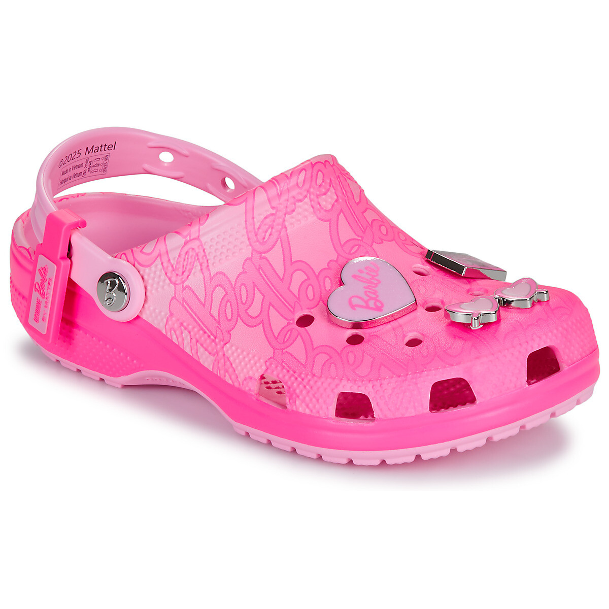 Crocs  Mattel Pink Barbie Cls Clg  Růžová