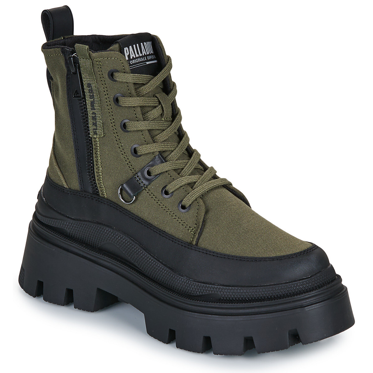 Palladium  PALLASQUAD ZIP TX  Khaki