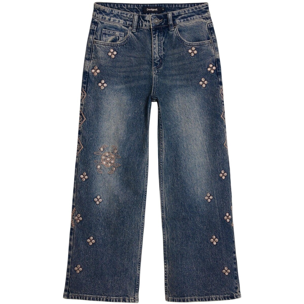 Desigual  DENIM_ 25WWDD11  Modrá