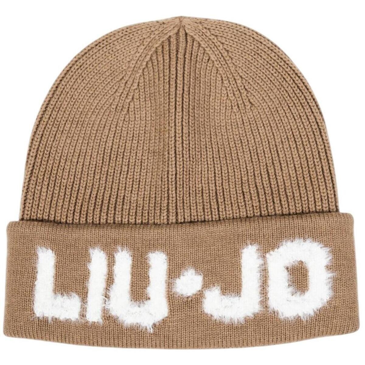 Liu Jo  BEANIE CON TAG 2F5059 M0300  Hnědá