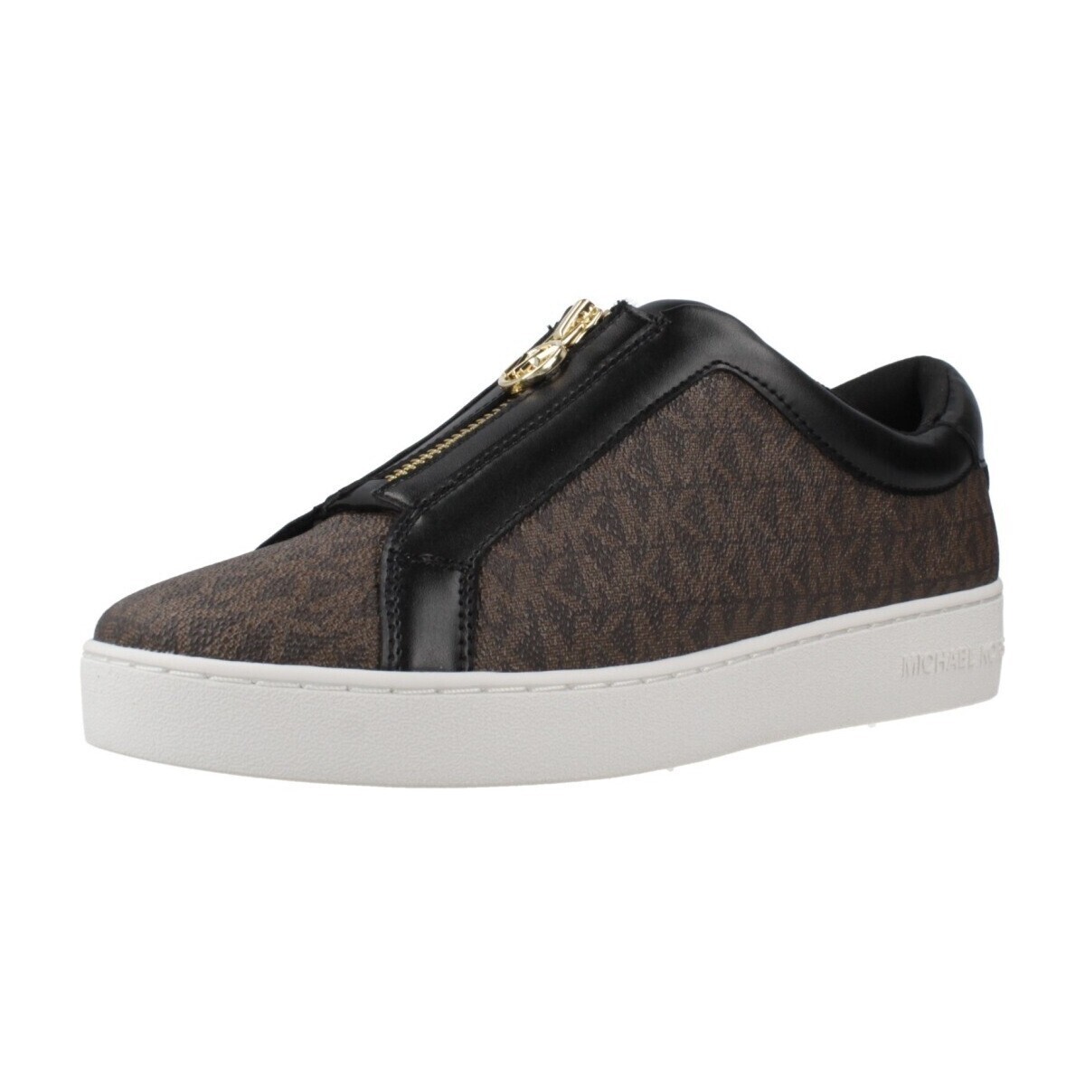 MICHAEL Michael Kors  KEATON ZIP SLIP ON  Hnědá
