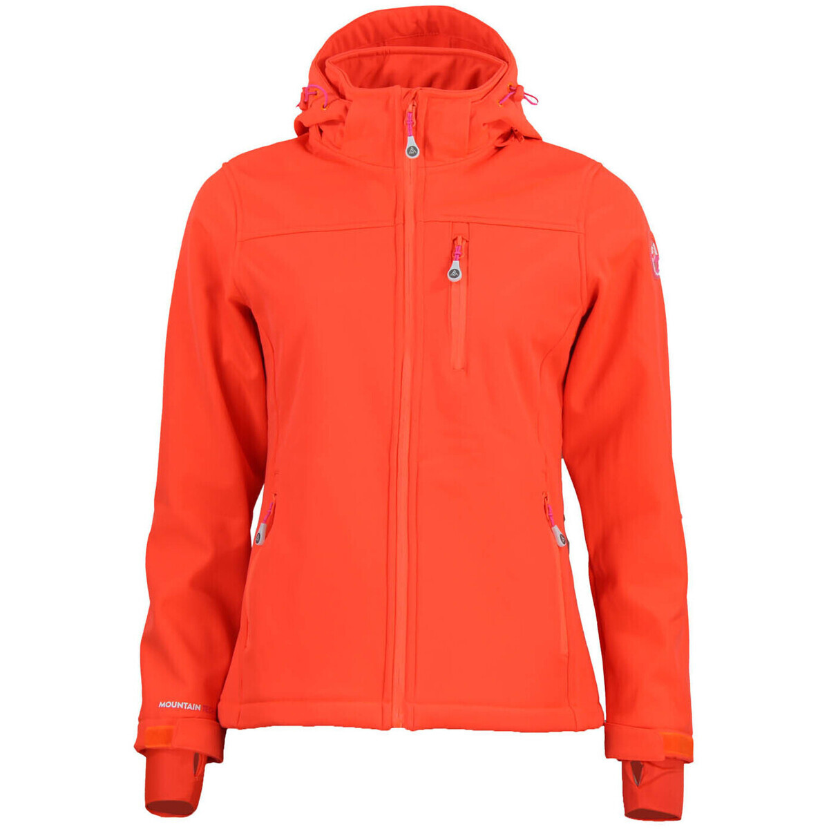 Peak Mountain  Blouson softshell ACLAUDE  Oranžová