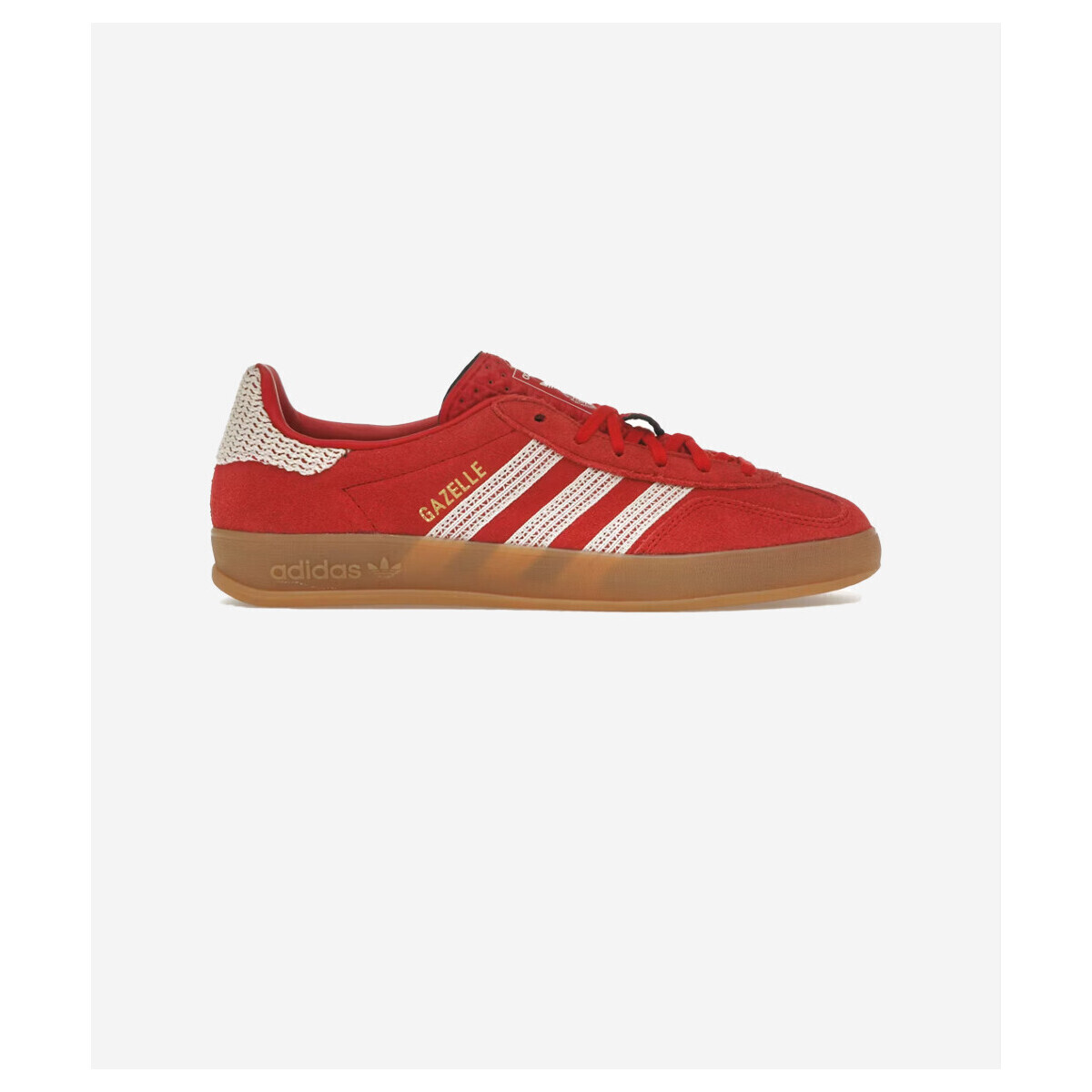 adidas  Gazelle Indoor Better Scarlet Wonder White Gum (Women's)  Červená