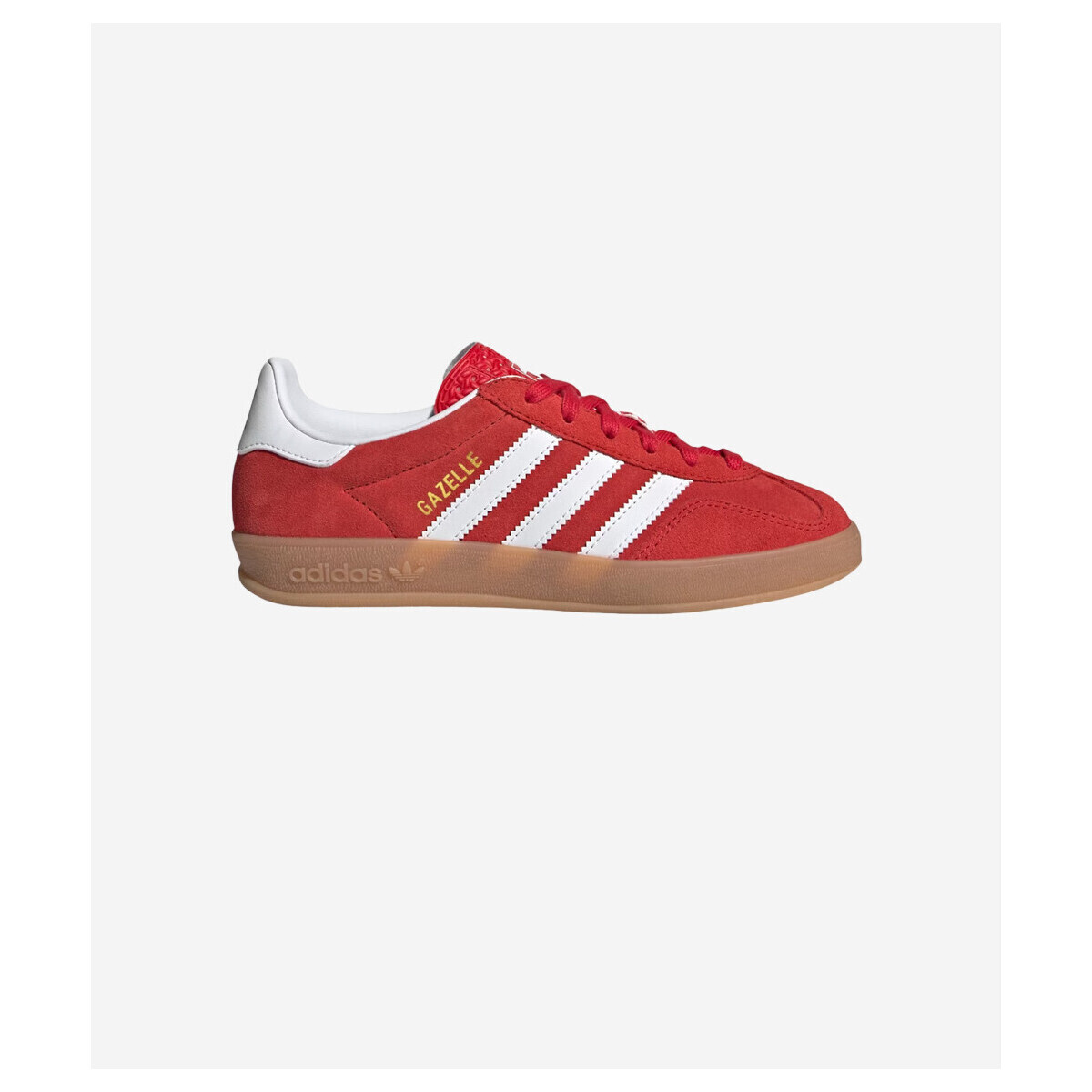 adidas  Gazelle Indoor Better Scarlet Cloud White Gum (GS)  Červená