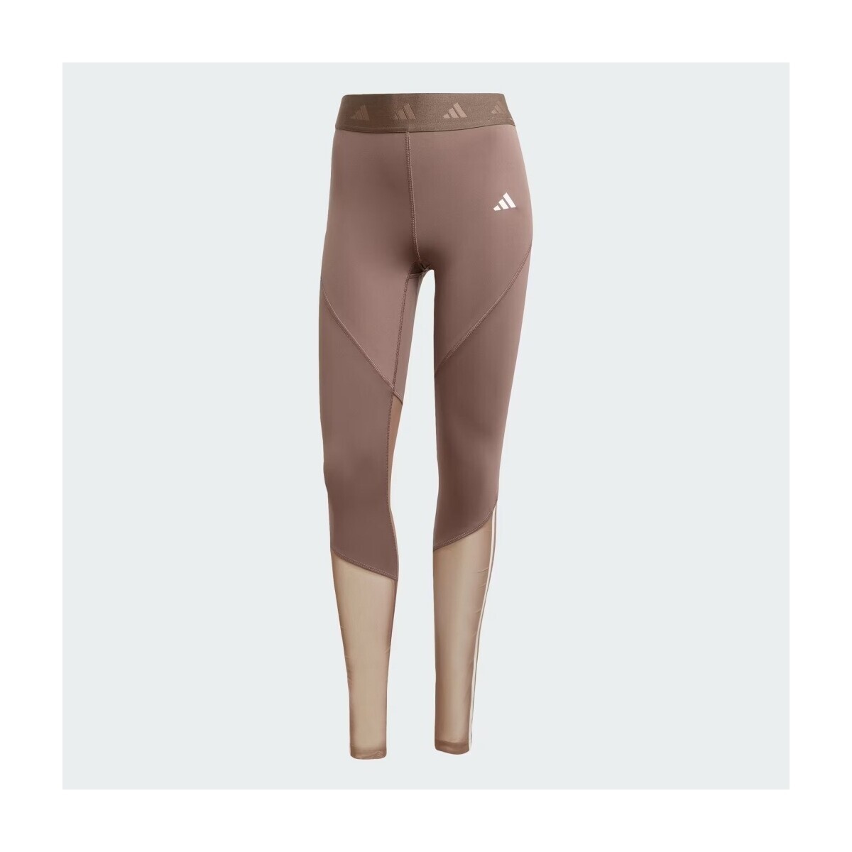 adidas  HYPERGLAM FULL-LENGTH LEGGINGS  Hnědá