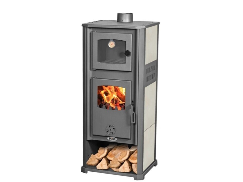 Krbová kamna s troubou BLIST ROMA S Beige