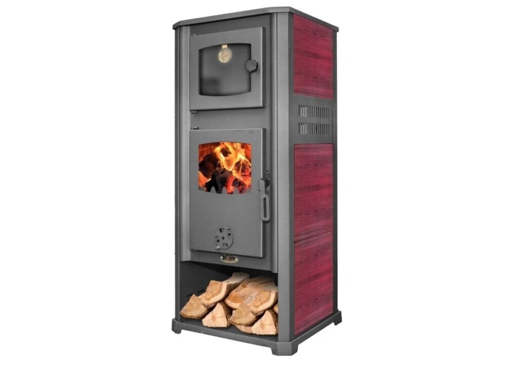 Krbová kamna s troubou BLIST ROMA S Red