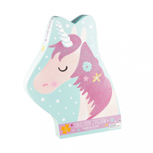Floss&Rock Puzzle Pohádkový Jednorožec (40 ks)