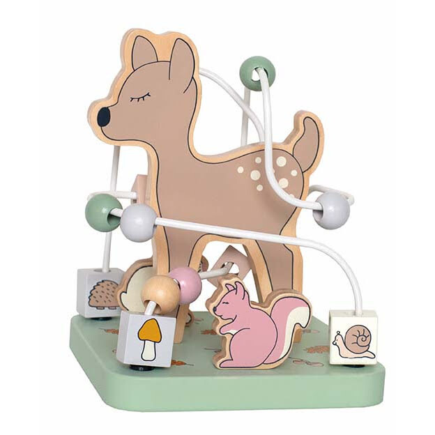 Jabadabado Les s provlékáním korálků