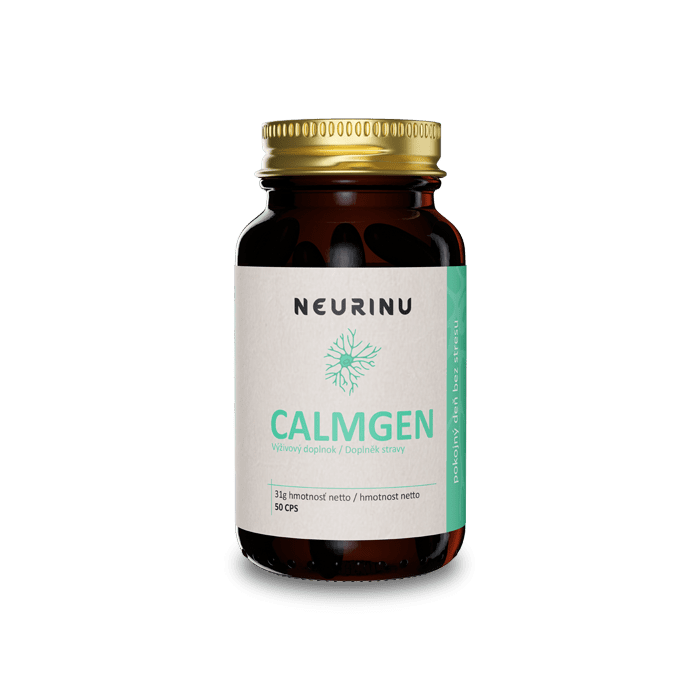 NEURINU Calmgen na zmírnění stresu a úzkosti – 50 kapslí