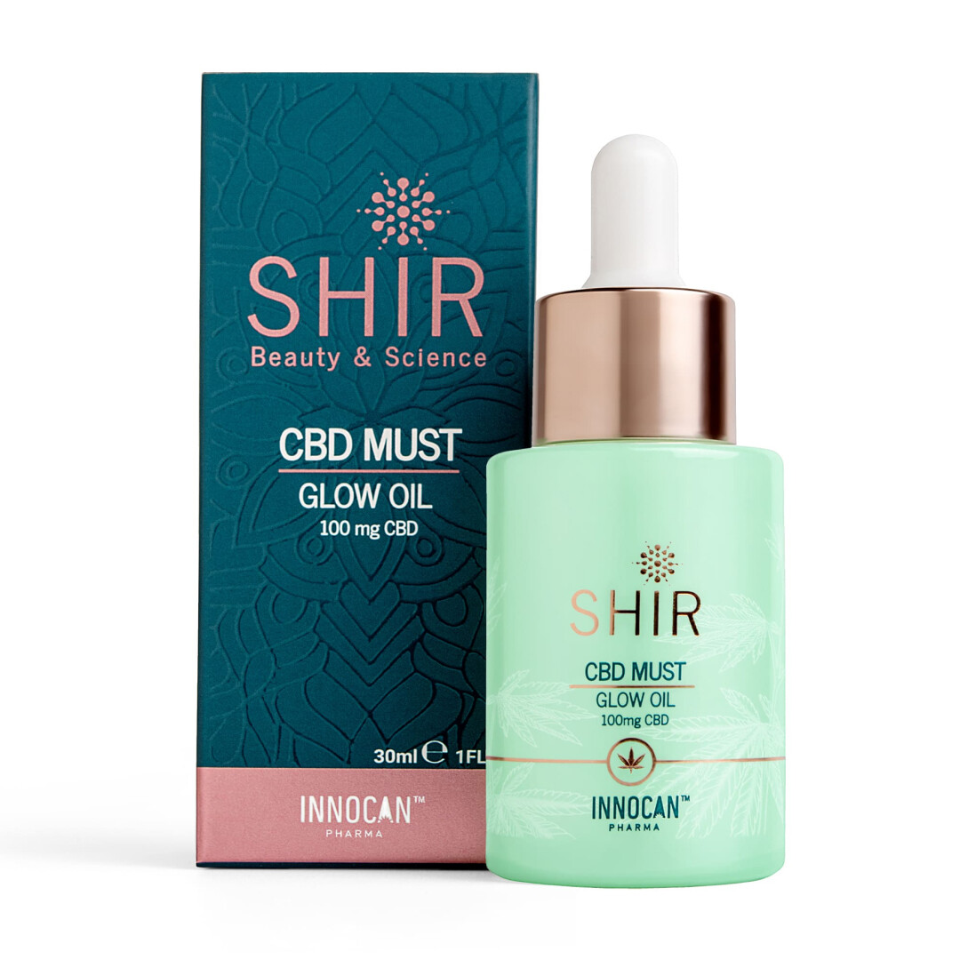 CBD rozjasňující pleťový olej 30 ml - SHIR Beauty & Science