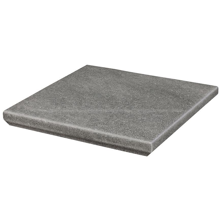 Dlažba schodová rohová Kapinos Mattone Sabbia grafitová 33/33