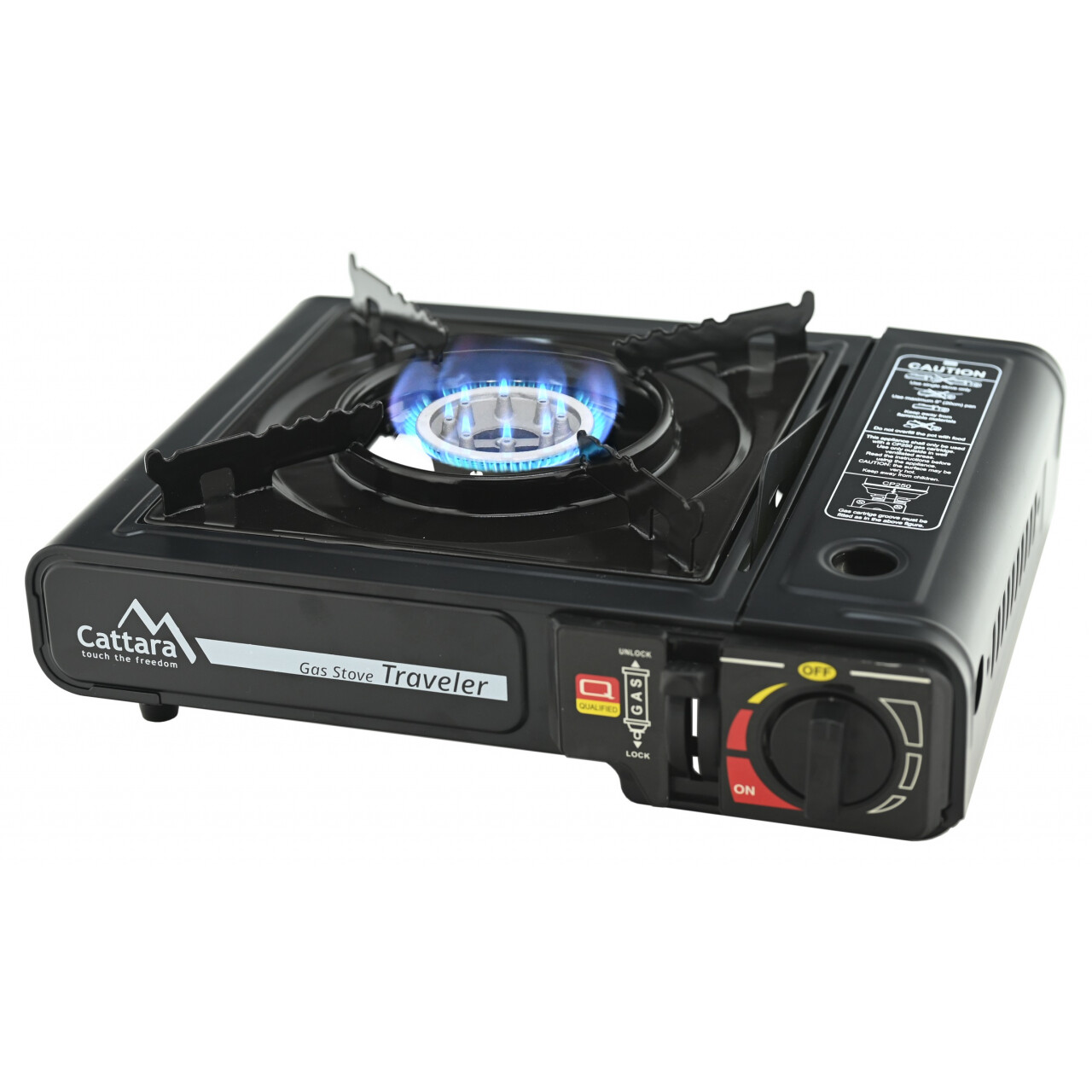 Plynový vařič Cattara Traveler - černý