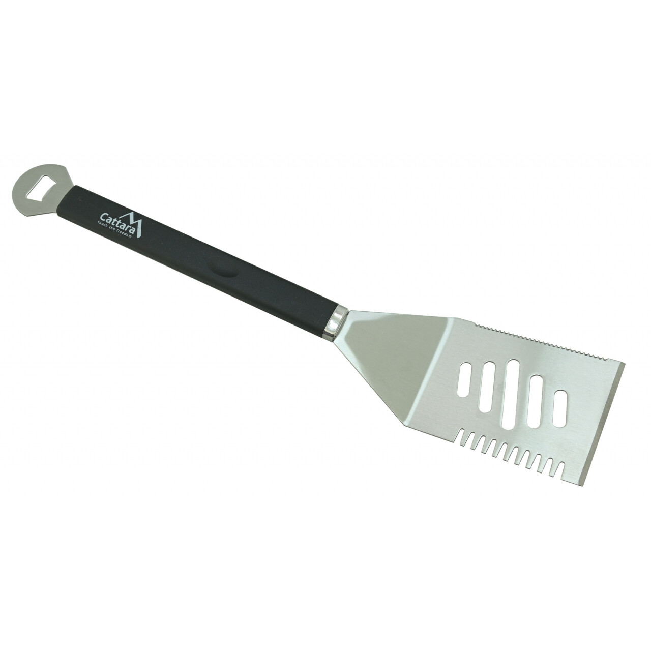 Grilovací obracečka Cattara Orca 45 cm - stříbrná-černá