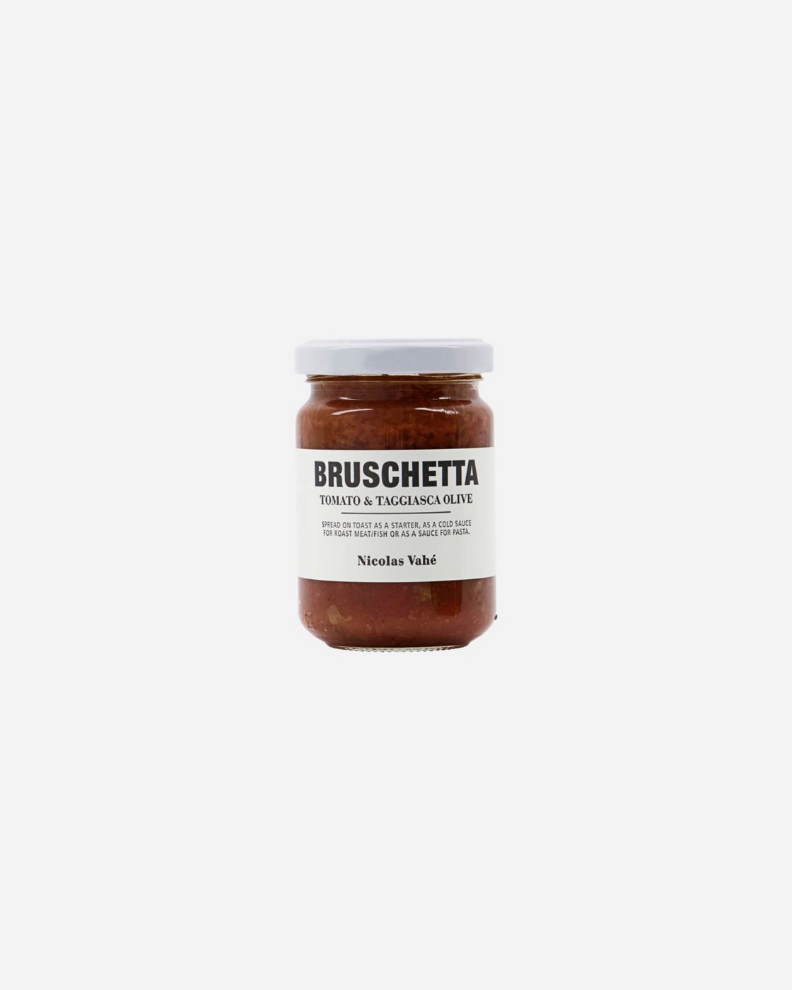 Bruschetta s rajčaty a Taggiasca olivami 135 g Nicolas Vahé