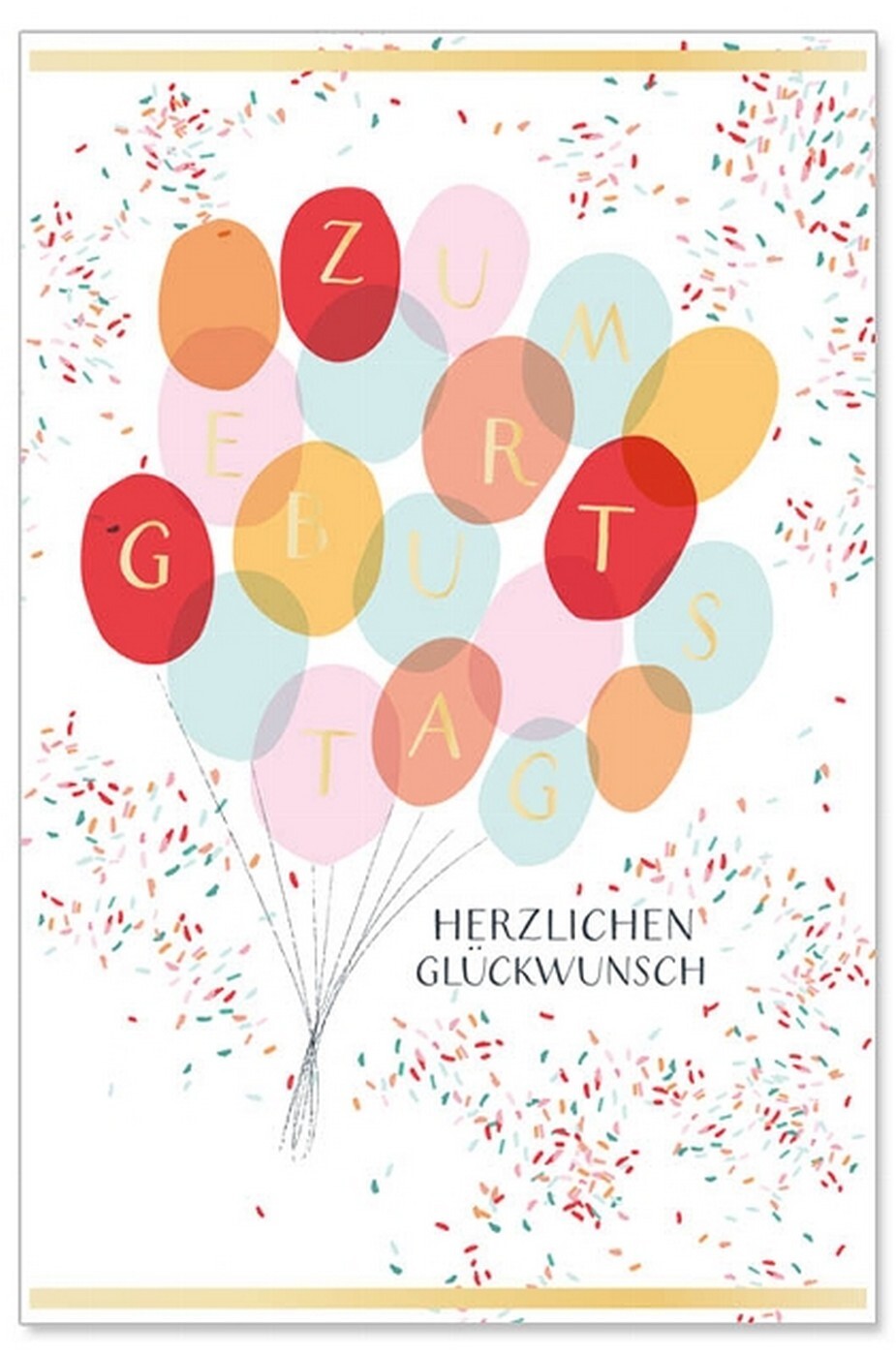 Přání 3D s obálkou Artebene Balloons