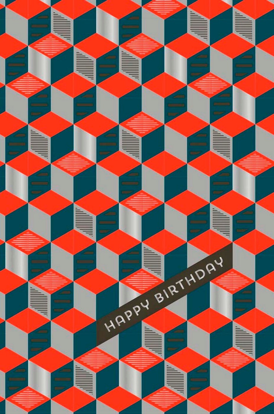 Přání k narozeninám ražené s obálkou Artebene Happy Birthday