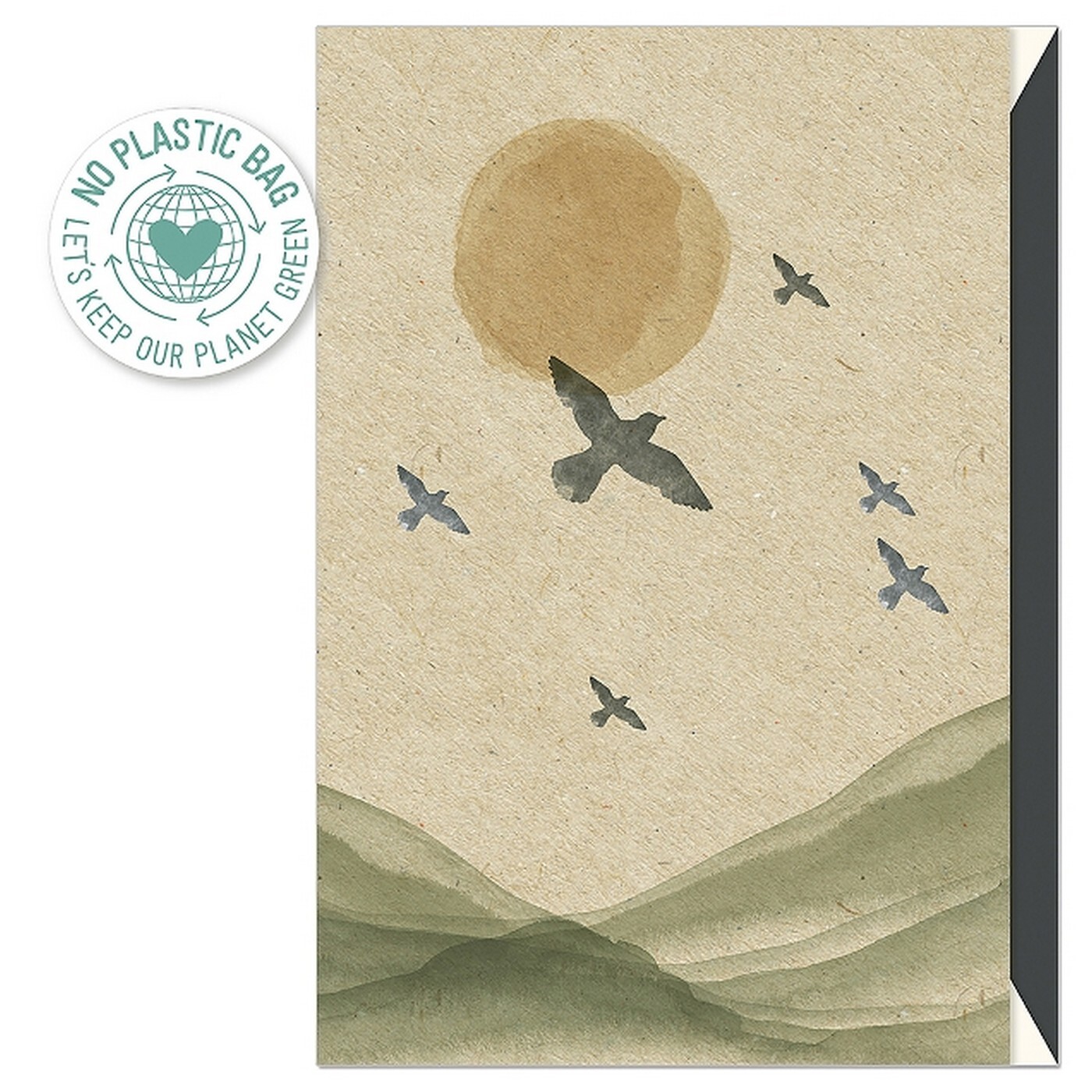 Smuteční přání s obálkou Artebene Birds