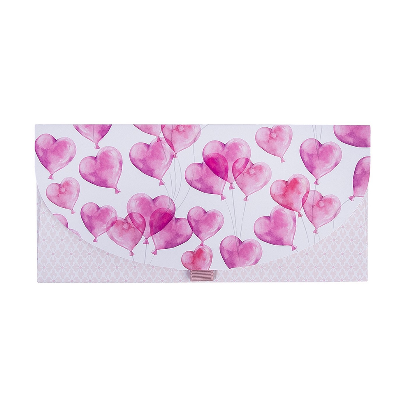 Dárková obálka 23x11 cm Artebene Balloons Hearts