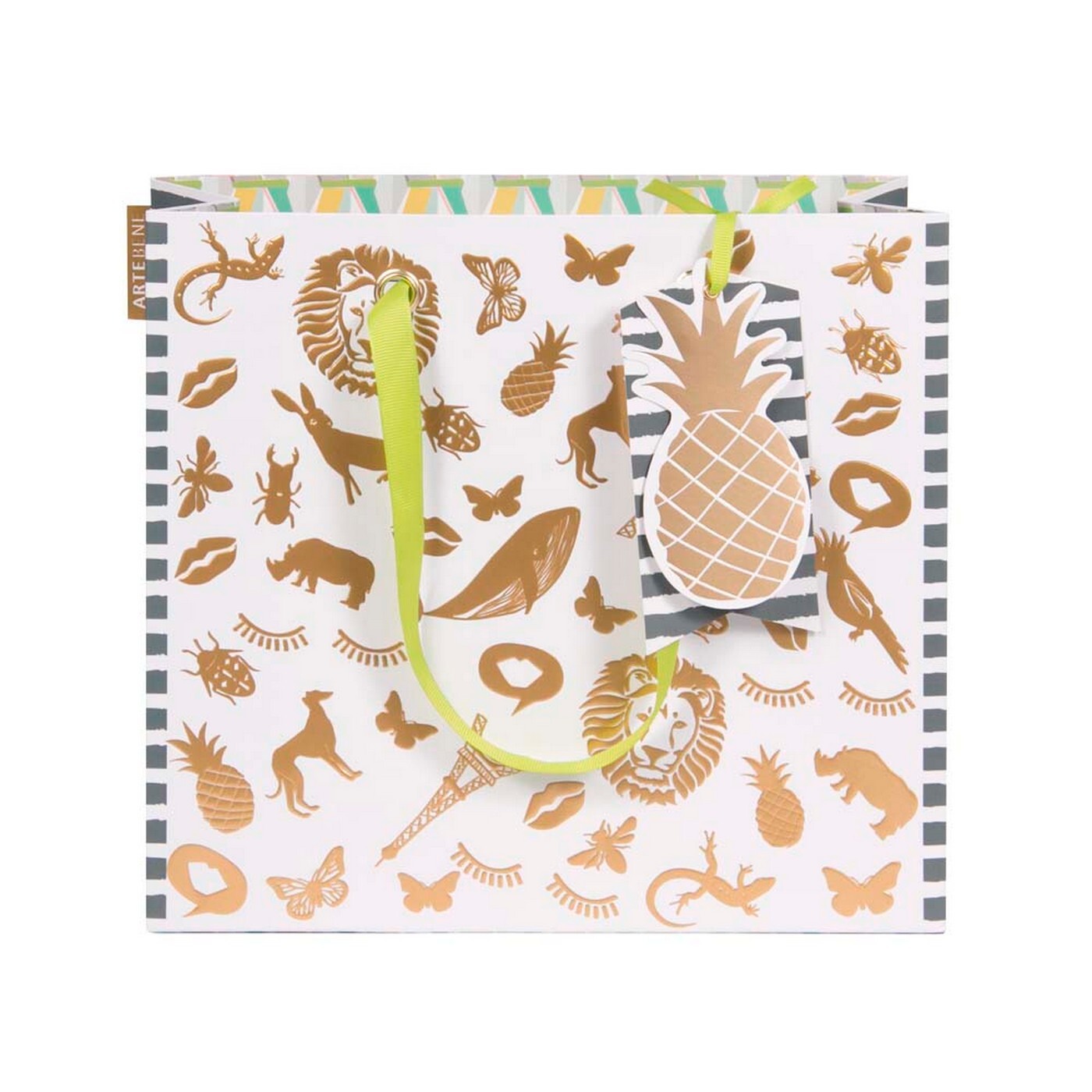 Dárková taška 28x25x11cm Artebene Pineapple