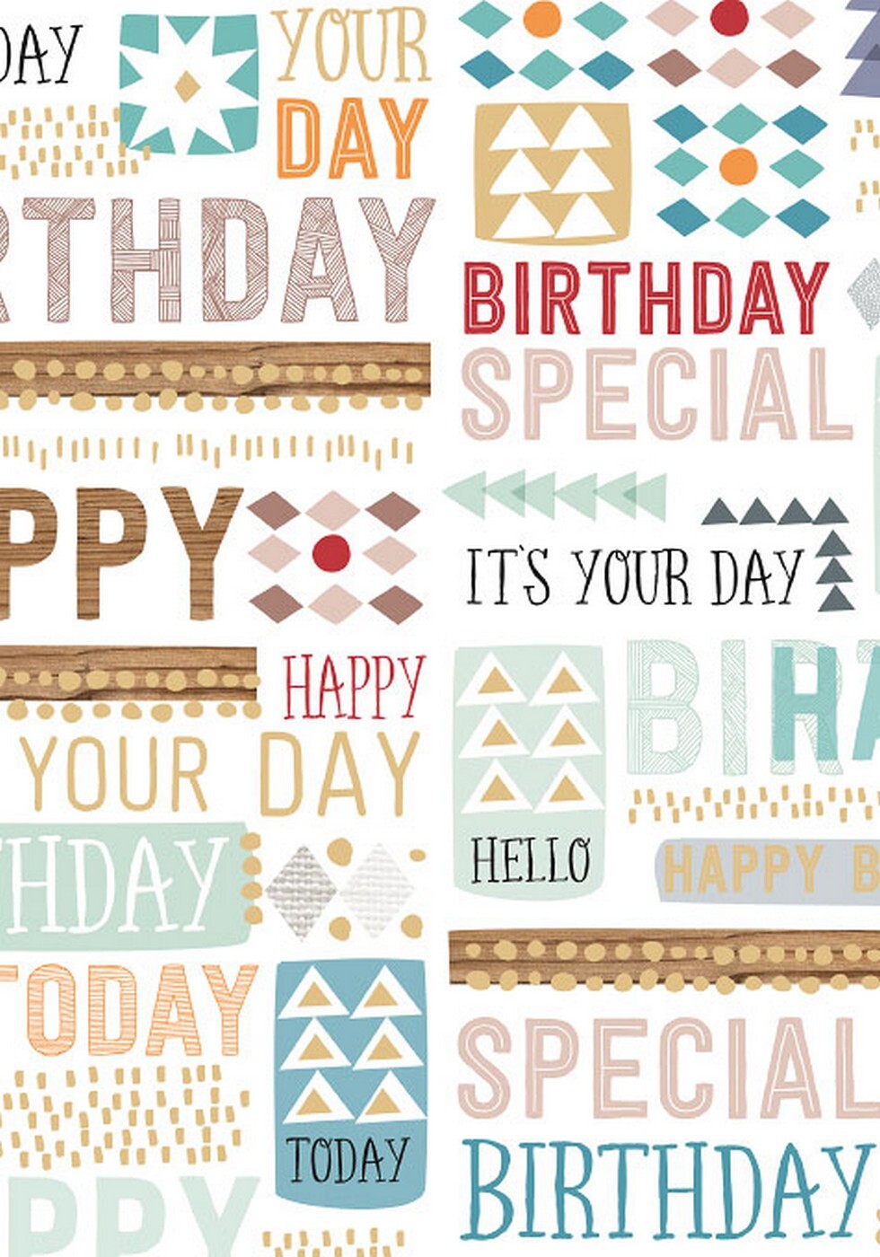 Balicí papír 70x100 cm Artebene Birthday Special