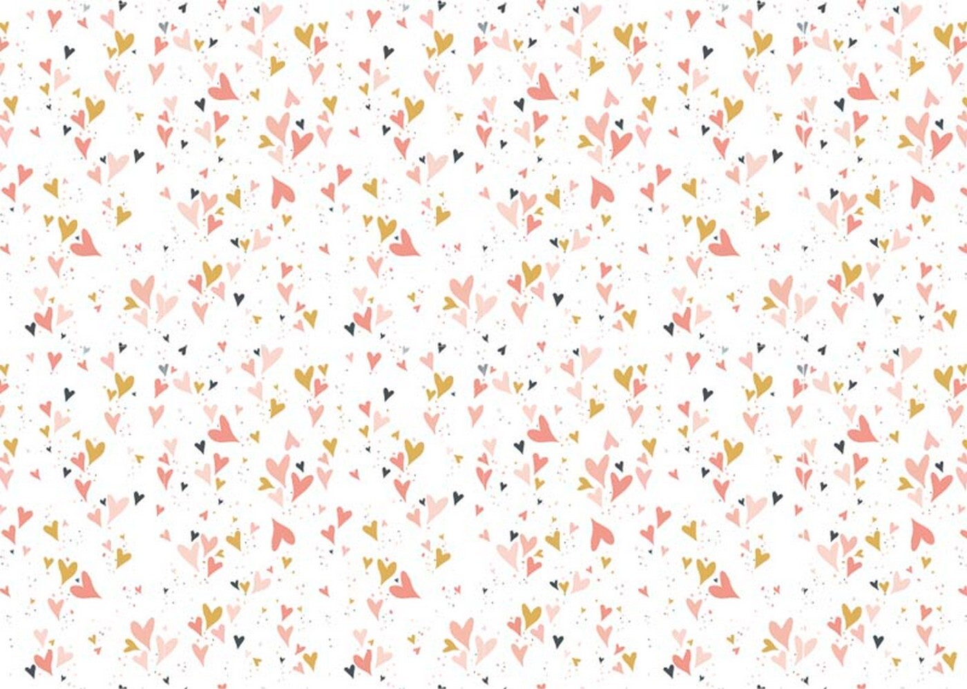 Balicí papír 50x70 cm Artebene Hearts