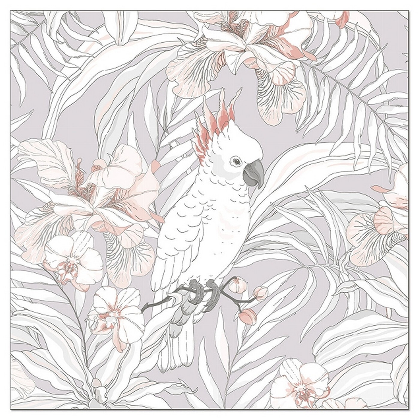 Papírové ubrousky 20 ks Artebene Parrot