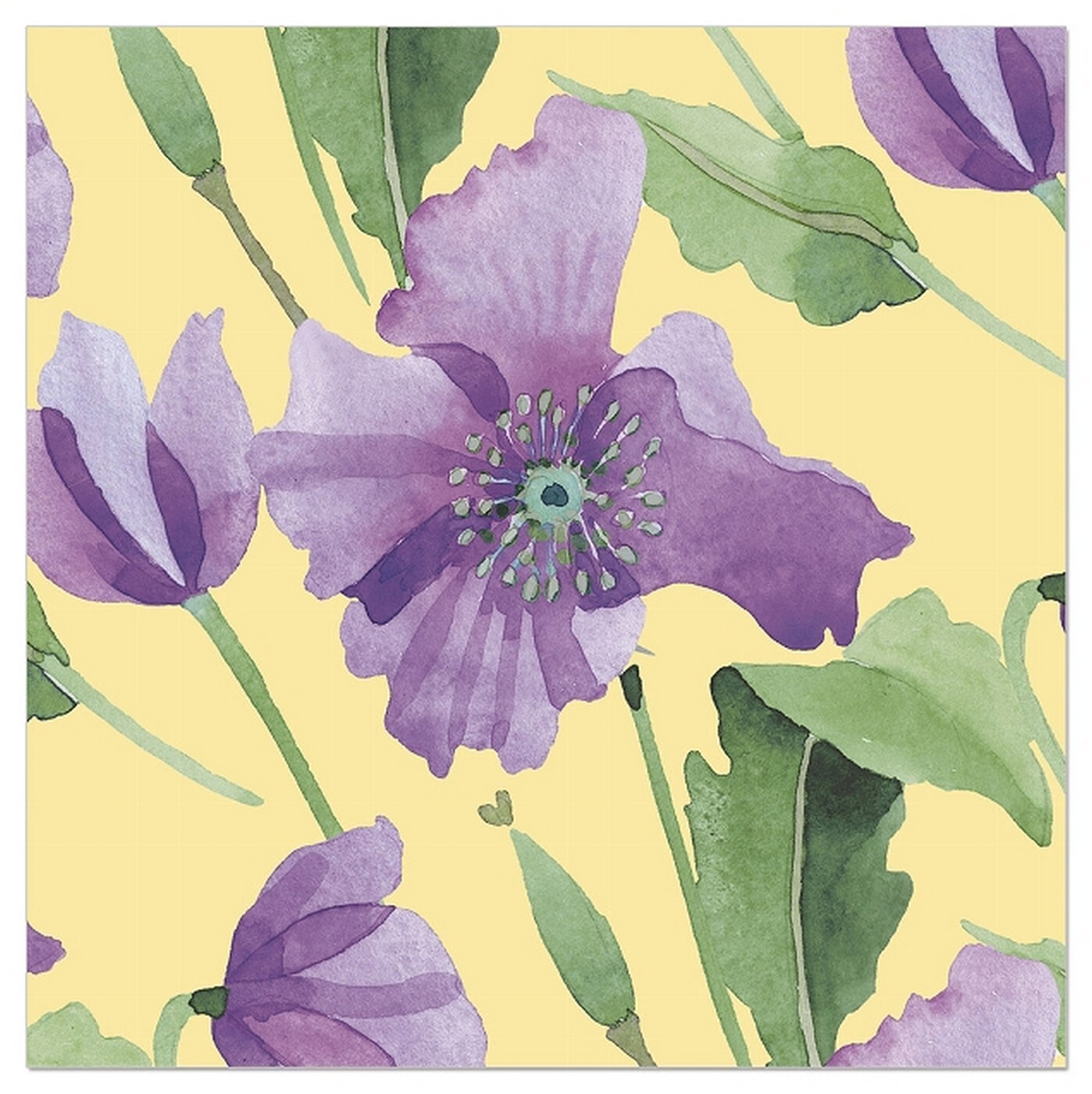 Papírové ubrousky 20 ks Artebene Flowers