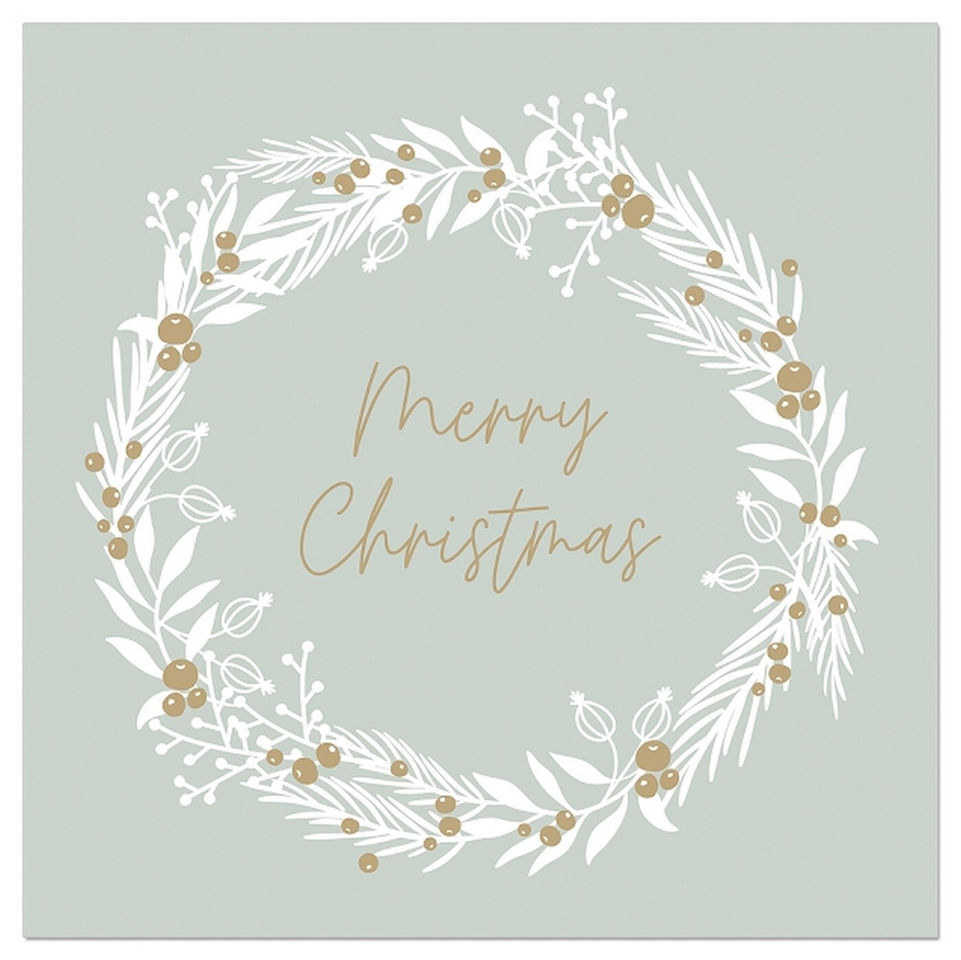 Vánoční papírové ubrousky 33x33cm Artebene Merry Christmas