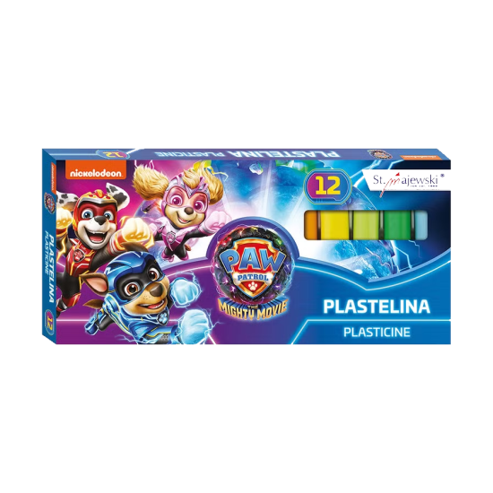 St.Majewski Modelovací hmota - 12 barev - Tlapková patrola