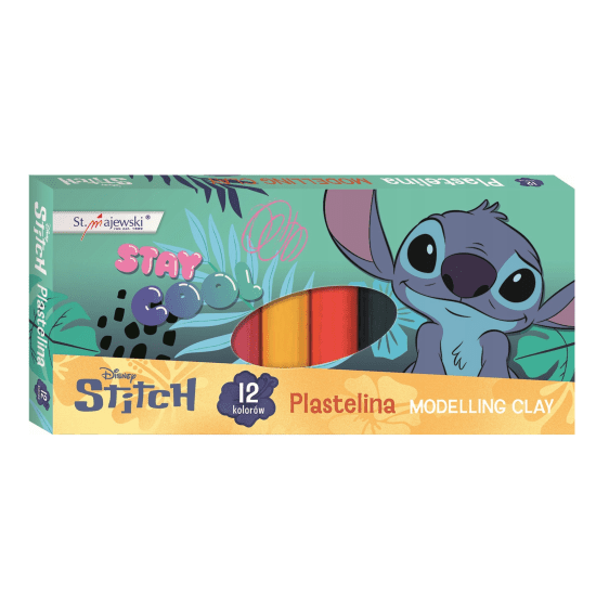 St.Majewski Modelovací hmota - 12 barev - STITCH