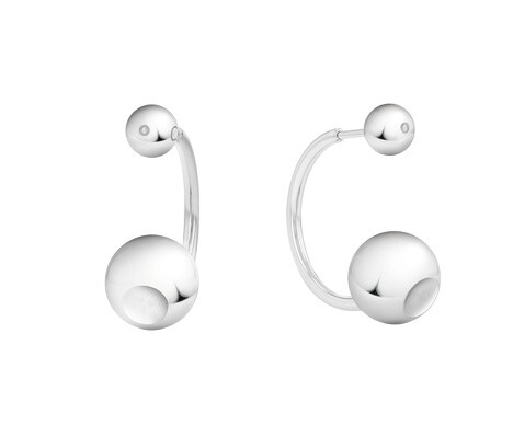 Calvin Klein Slušivé visací náušnice Sculptural Bubbles 35000788