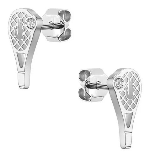 Lacoste Ocelové náušnice Tenisová raketa Winna 2040039