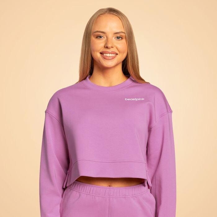 GymBeam BeastPink Dámská mikina Grace Purple
