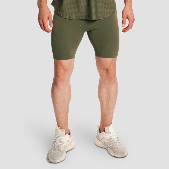 GymBeam Men‘s Combat Shorts Olive Grey